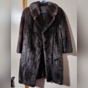 Vintage, Genuine Mink Fur Coat